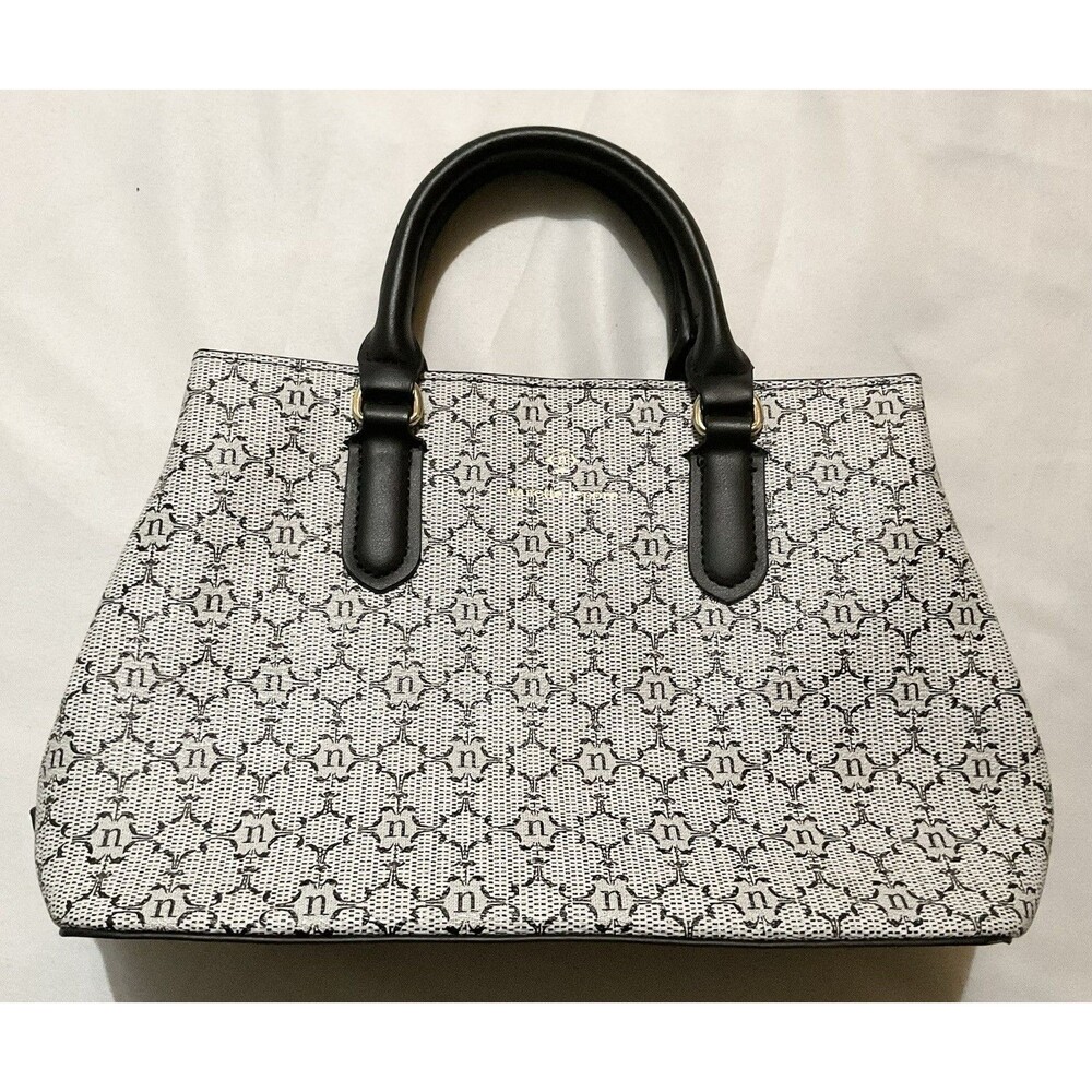 Nanette Lepore Dome Satchel Gray/Black